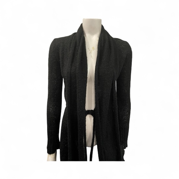 Express Chick black Belted Cardigan (XS) - Picture 2 of 14